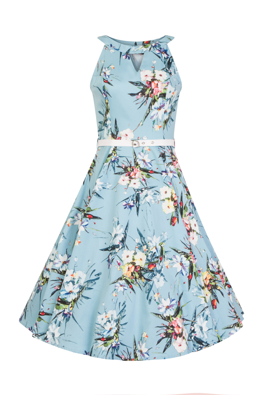 Blue Lizzy Floral Dress